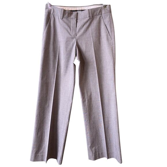 Theory Dress Pants Womens Sz 2 Emery Moakler Dressy Straight Office Work Career - Picture 1 of 13